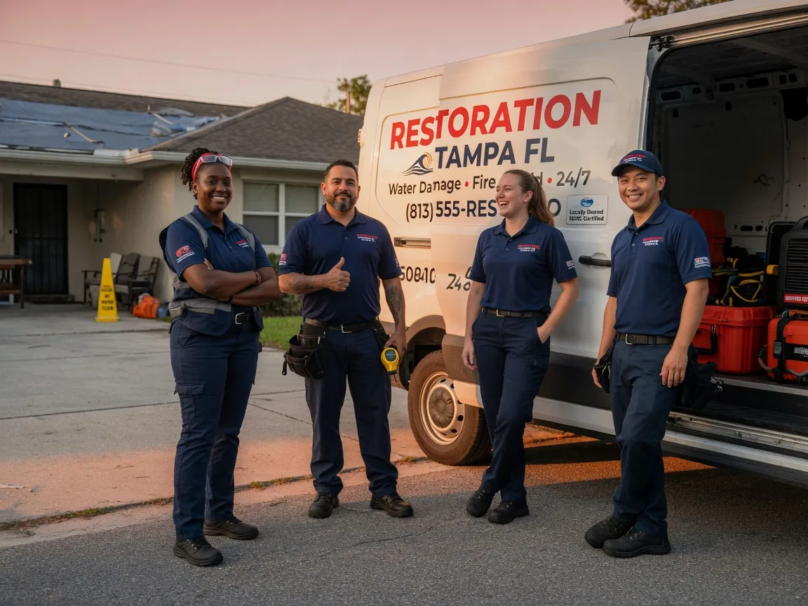 Water Damage Restoration company in Emden, MO